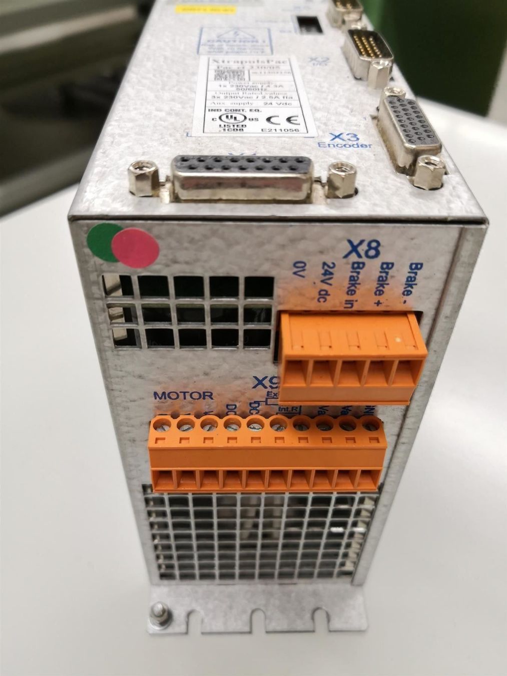 Componenti elettronici: Infranor XtrapulsPac et-230/05 AC Antriebsregler – Usato da Igis venduto da Mfsi 1
