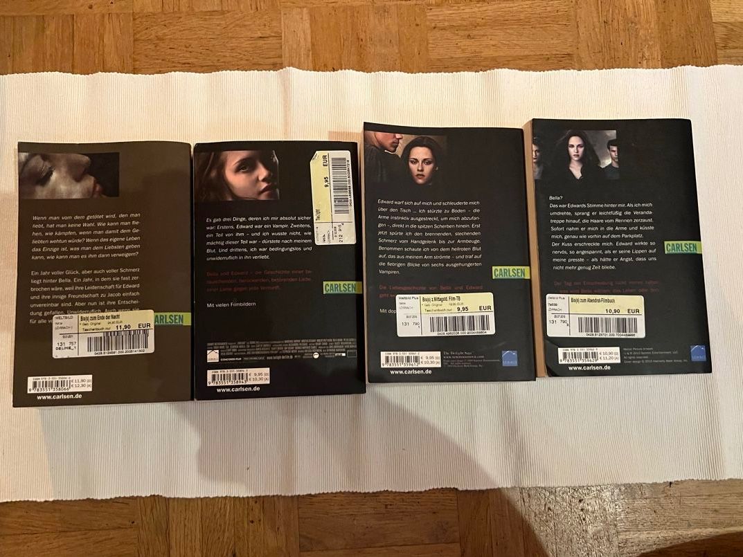 Bücher: Twilight Biss Buchreihe 1-4 Stephenie Meyer – Gebraucht aus Rafz von SaintCruz 1