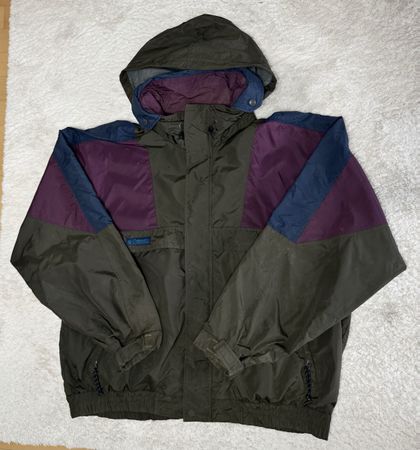 Veste Columbia kaki vintage - Taille XL