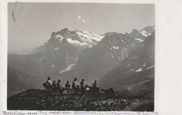 Wengen, Fotokarte, 1923