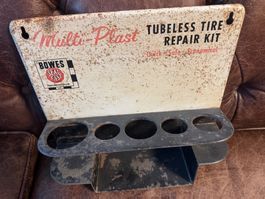ALTE METALL DISPLAY ORIGINAL UM 1950 SELTEN