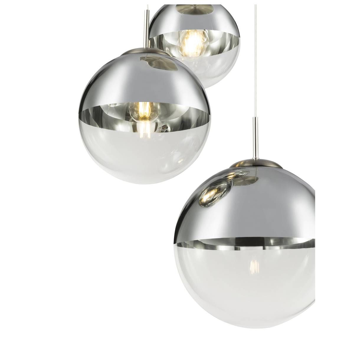 Kronleuchter & Deckenlampen: Pendelleuchte, Glas, Kugelform, 51 cm Ø – Neu (gemäss Beschreibung) aus Kreuzlingen von Smart-Light 7