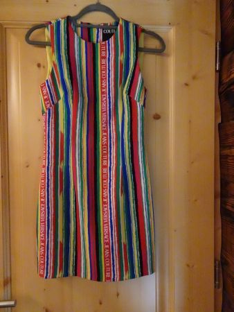 Buntes Sommerkleid von VERSACE Jeans Couture Gr. XS - 260374