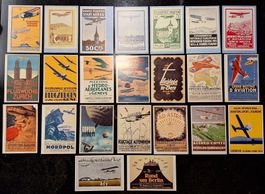 Postkarten Sammlung Fliegeranlässe 30er Jahre