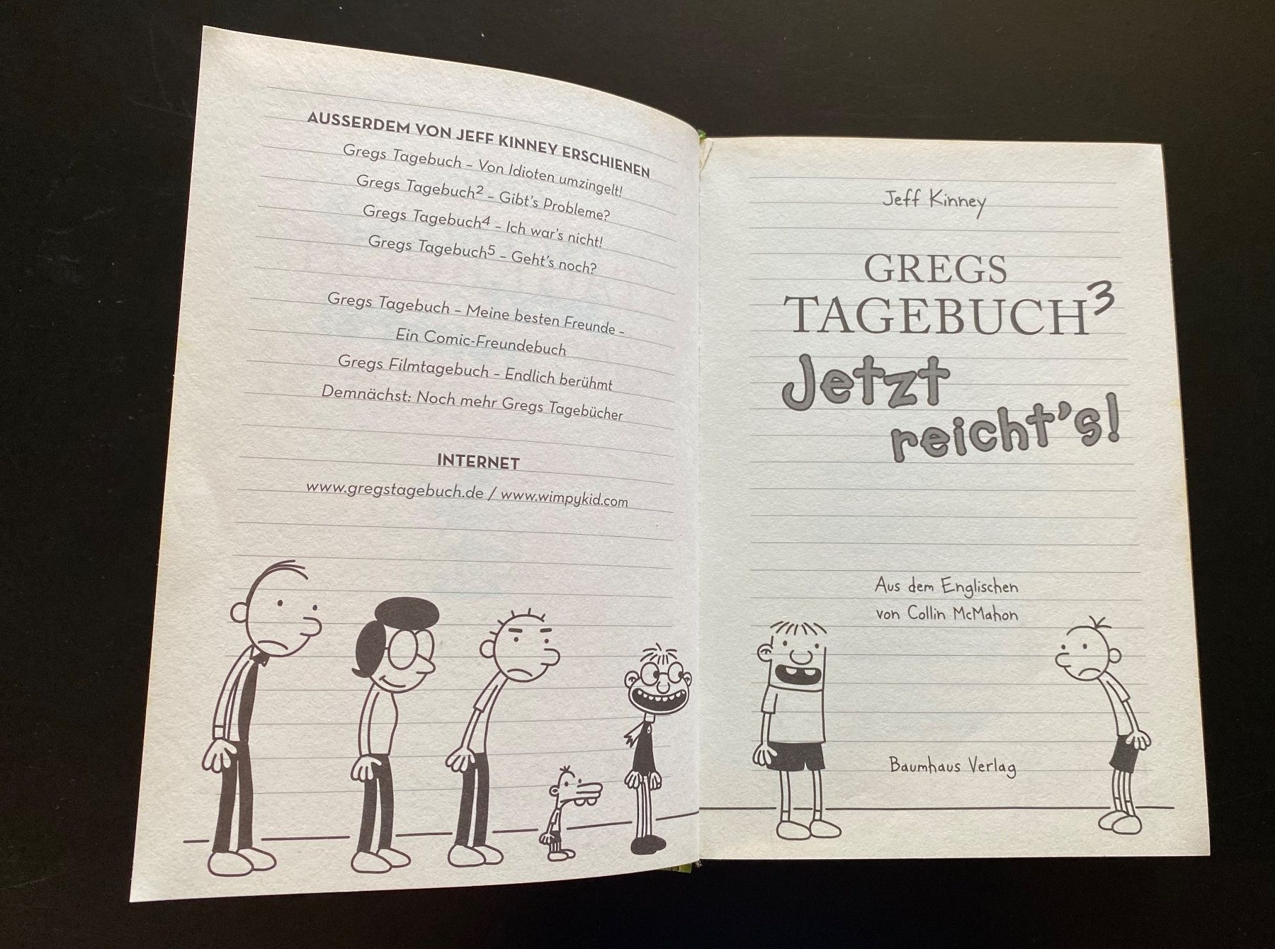 Bücher: GREGS TAGEBUCH / Band 3 / Hardcover – Gebraucht aus Nussbaumen AG von schuba2000 2