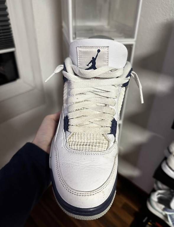 Chaussures hommes: Jordan 4 Navi Blue – D'occasion à Lupfig par CEichi812 1
