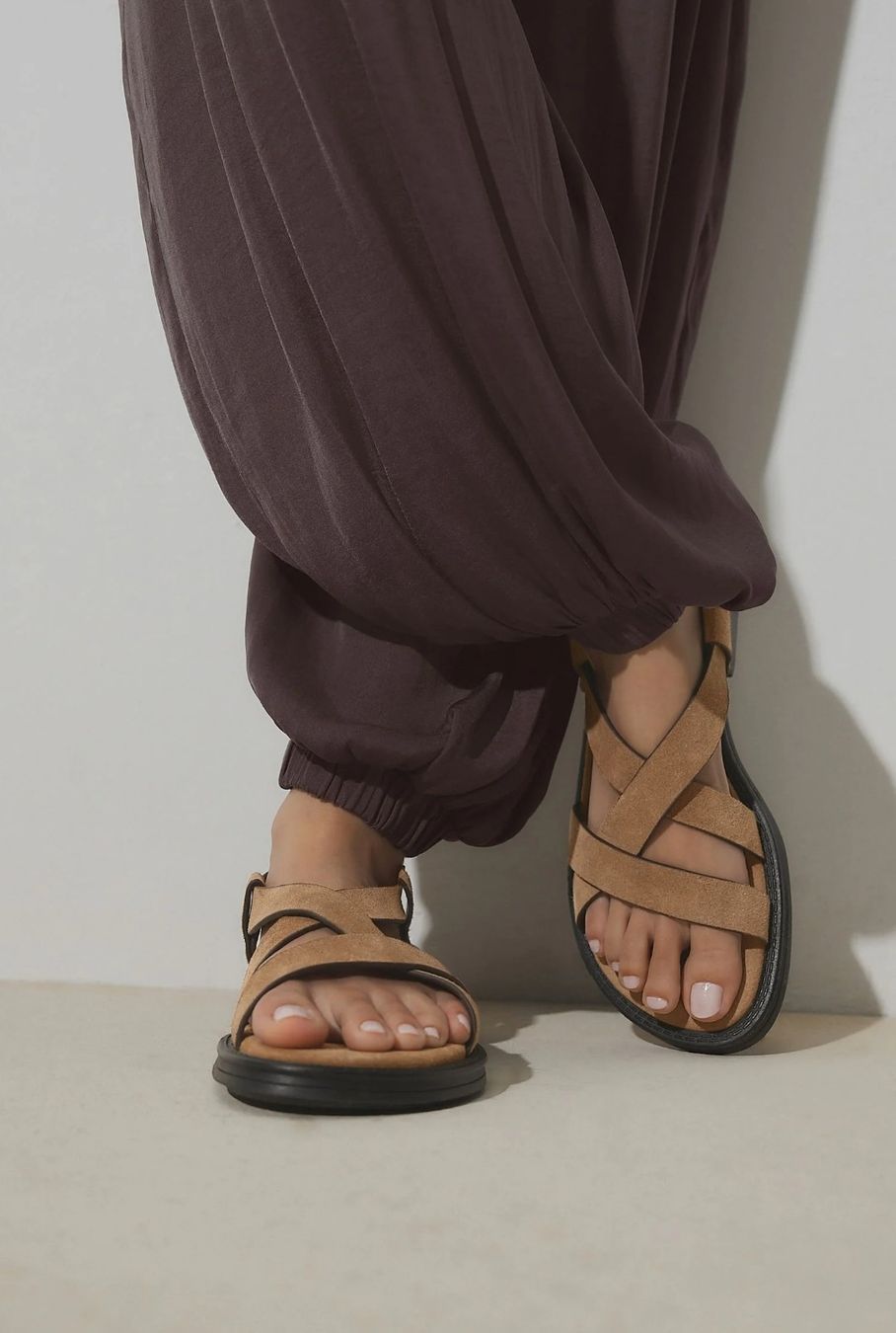 Next Damenschuhe: Sandalen Next Wildlederoptik Neuwertig – Neu (gemäss Beschreibung) aus Speicherschwendi von meltell