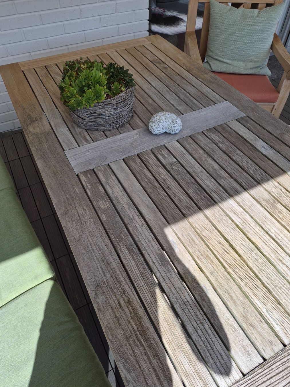 Garpa Tischset: Garpa Teak Gartenmöbel Set massiv – Gebraucht aus Schaffhausen von ora_fpw6 3