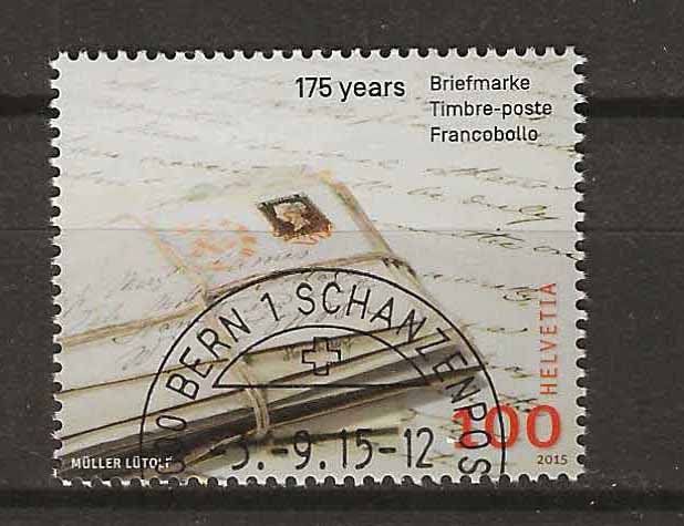 Tutti i francobolli: M1569 - 175 ans du timbre CH 1er jour – Nuovo e nell'imballaggio originale da Trélex venduto da Phil_Albert