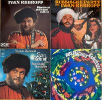 4 Schallplatten Ivan Rebroff gebraucht guter Zustand