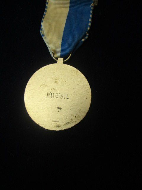Medaglie: Luzerner Stich 1966 Pistole  email. Gemeindewappen Ruswil – Usato da Luzern venduto da Horoskop1 3