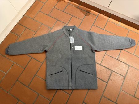 Schweizer Armee Fleecejacke grau Grösse L neu mit Etikett
