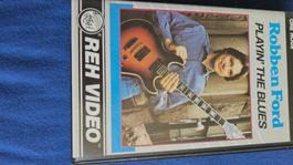 Robben Ford-playin the blues/vhs/dj/hits