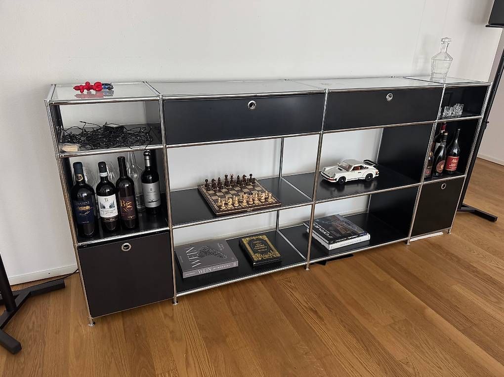 System4 Kommoden: SYSTEM4 Sideboard (Schwarz) – Gebraucht aus Luzern von erte96