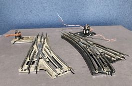 Märklin elektrisches 12er Weichen Paar
