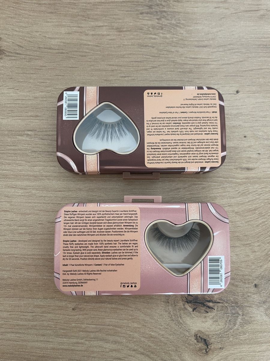 Make-up: Melody Lashes Kunstwimpern  – Nuovo e nell'imballaggio originale da Arnegg venduto da lara.andermatt 1