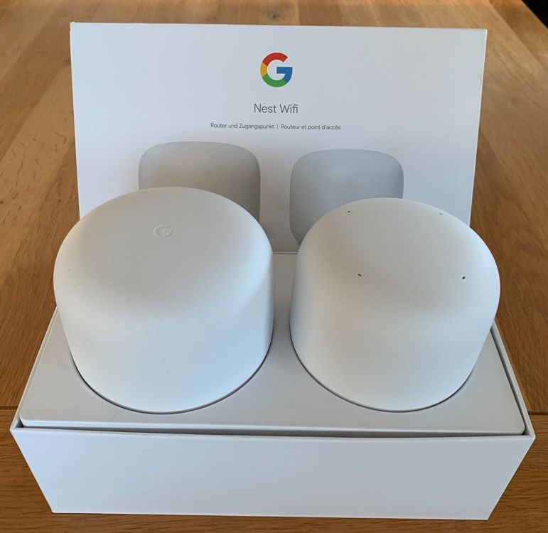Google Nest Wifi-Router und Zugangspunkt (Neu (gemäss Beschreibung)) in ...