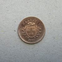 1 Rappen 1915 , Bronze .