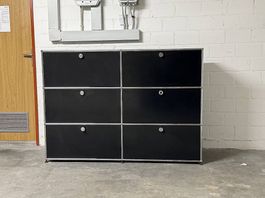 USM Haller Sideboard Schwarz 2x3 Top Preis