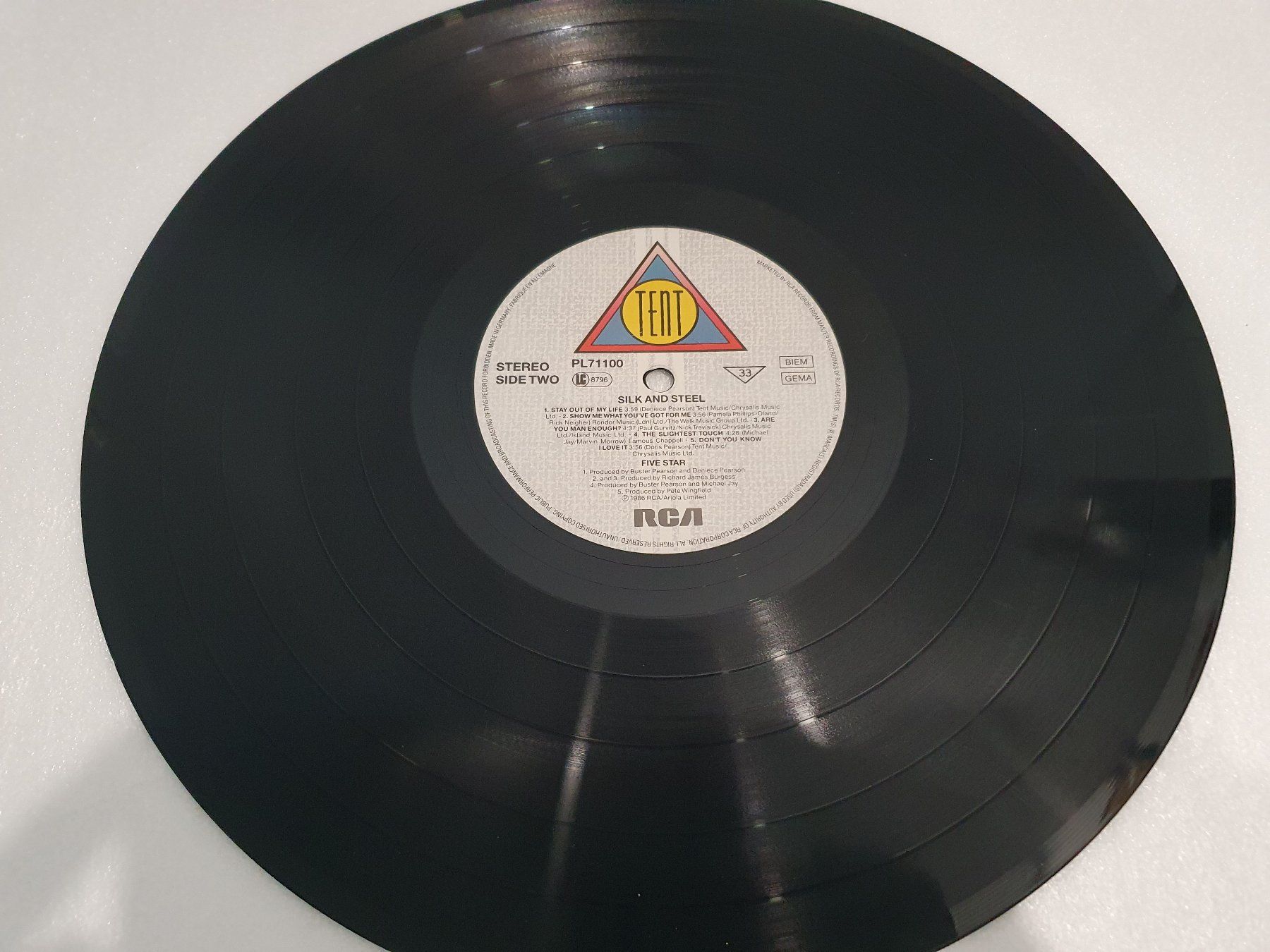 Schallplatten: 5 Star – Silk & Steel – Gebraucht aus Uster von Vinyl-Leidenschaft 4