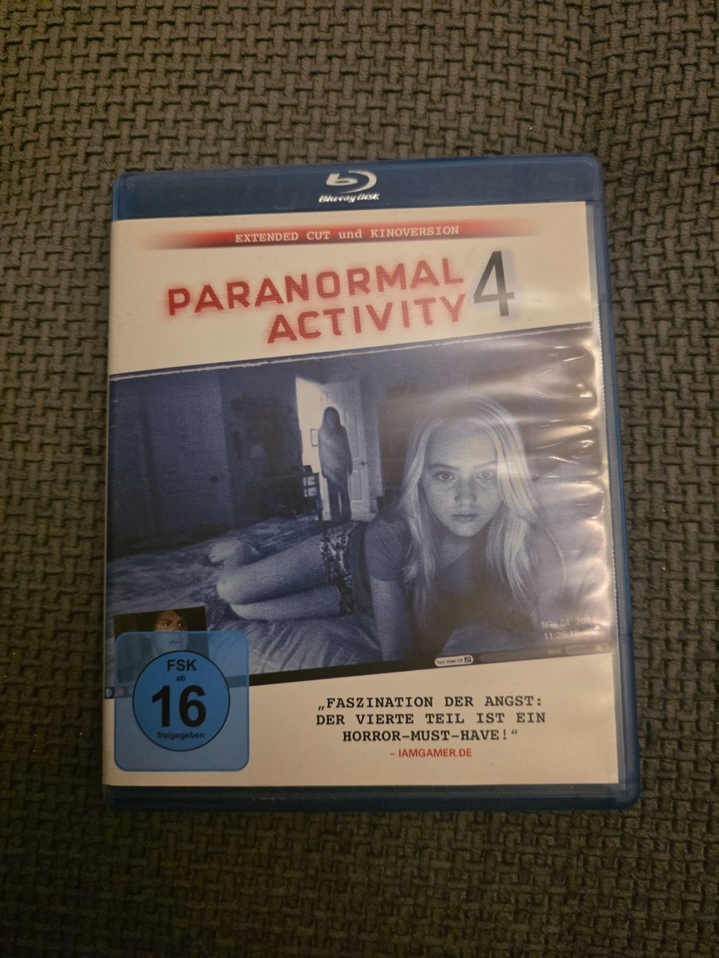 Alle DVDs: Paranormal Activity 4 Blu-ray Film neuwertig – Gebraucht aus Goldach von eur_zg2z