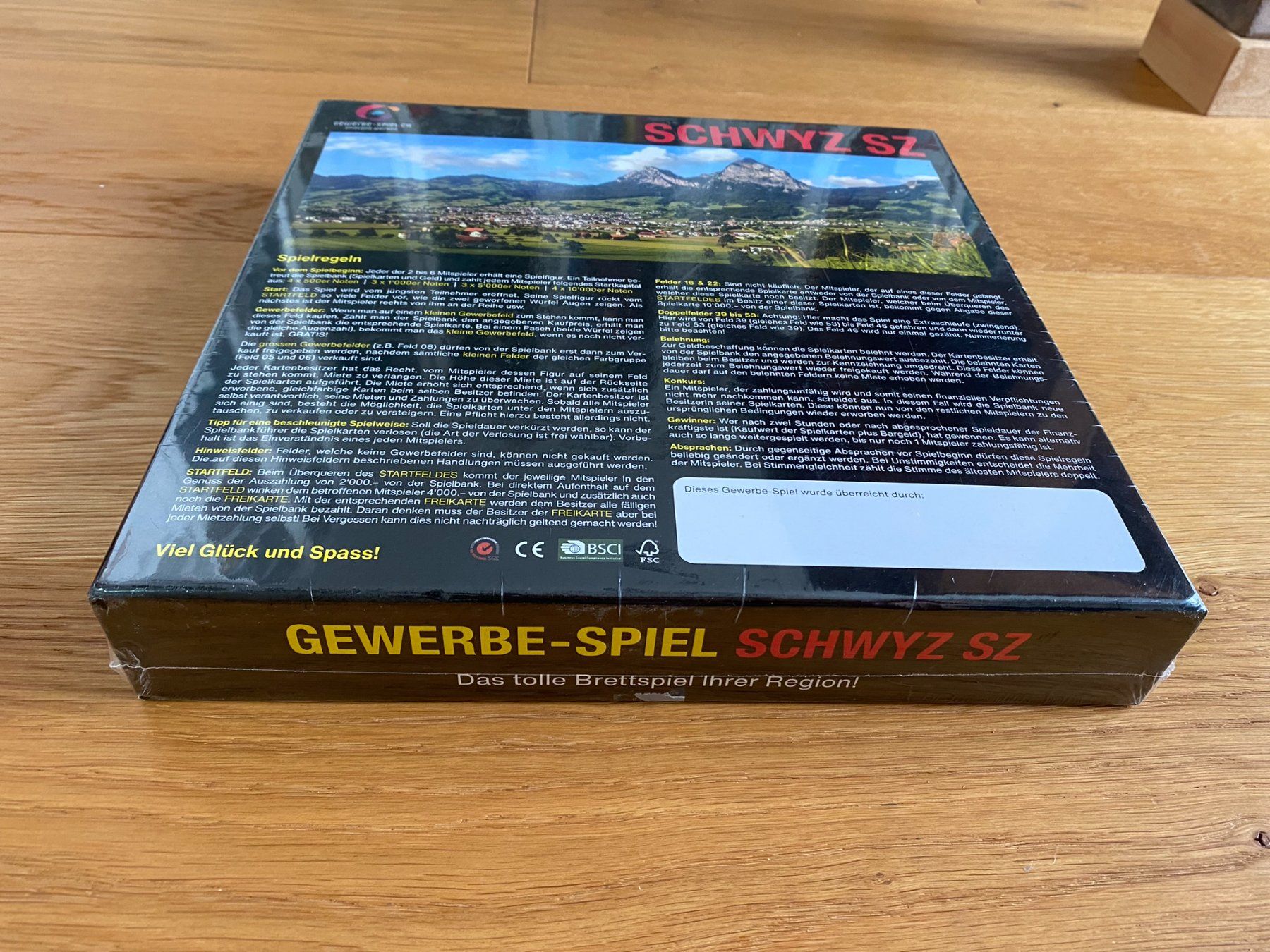 Giochi: Gewerbespiel Schwyz - NEU – Usato da Ibach venduto da Sonyy01 2