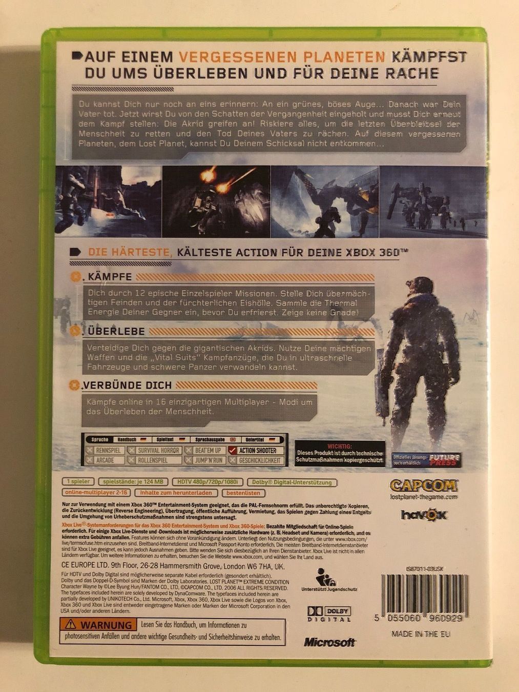 Microsoft Spiele: Lost Planet für Xbox 360 – Gebraucht aus Kestenholz von Mad18 1