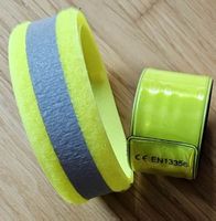 2er Set Reflektorband, Leuchtband für mehr Sicherheit