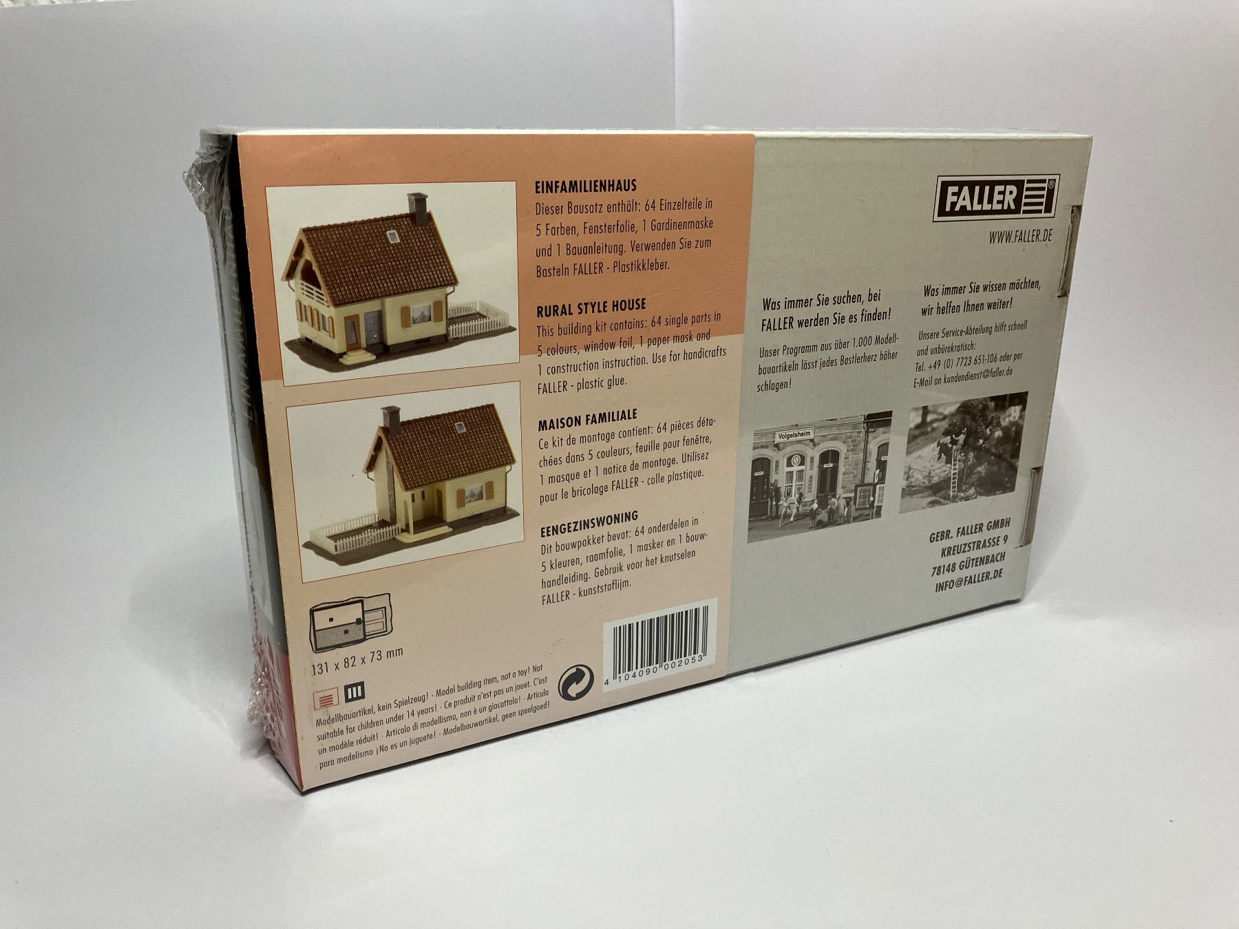 Faller Kit di modellismo & Modellini statici: Einfamilienhaus von Faller – Nuovo e nell'imballaggio originale da Baden venduto da Hikaruu 1