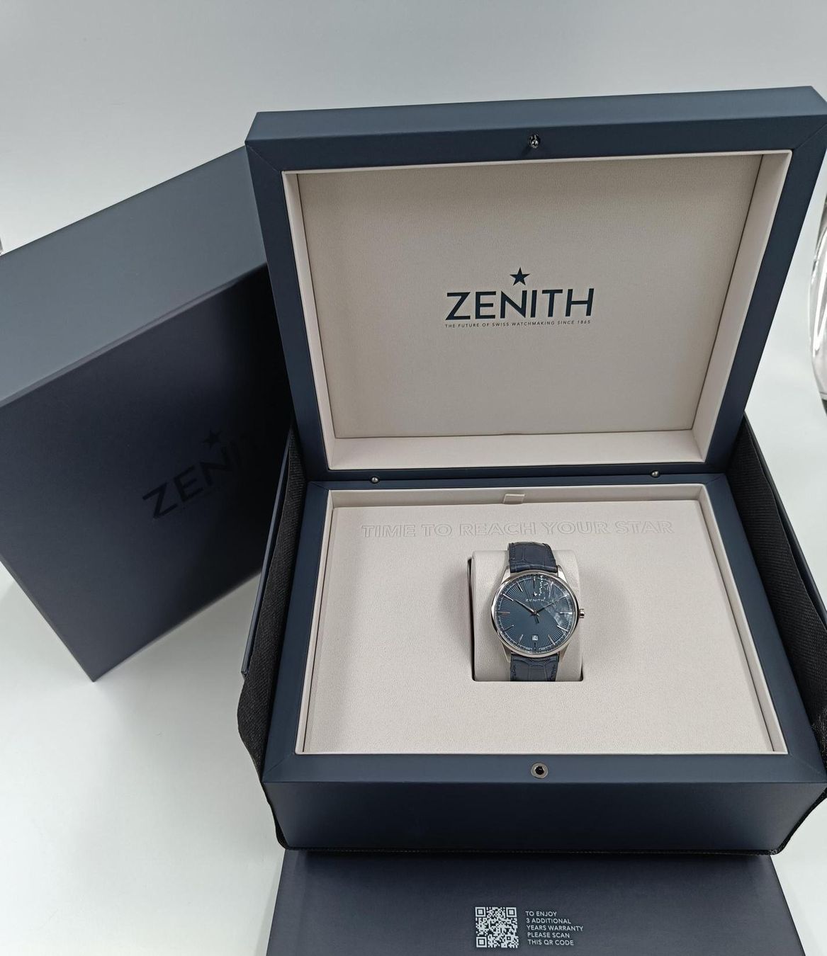 Zenith Orologi: ZENITH "ELITE CLASSIC" STAHL, AUTOMATIC, 40.5 MM – Nuovo (secondo la descrizione) da Luzern venduto da EdiGem 1
