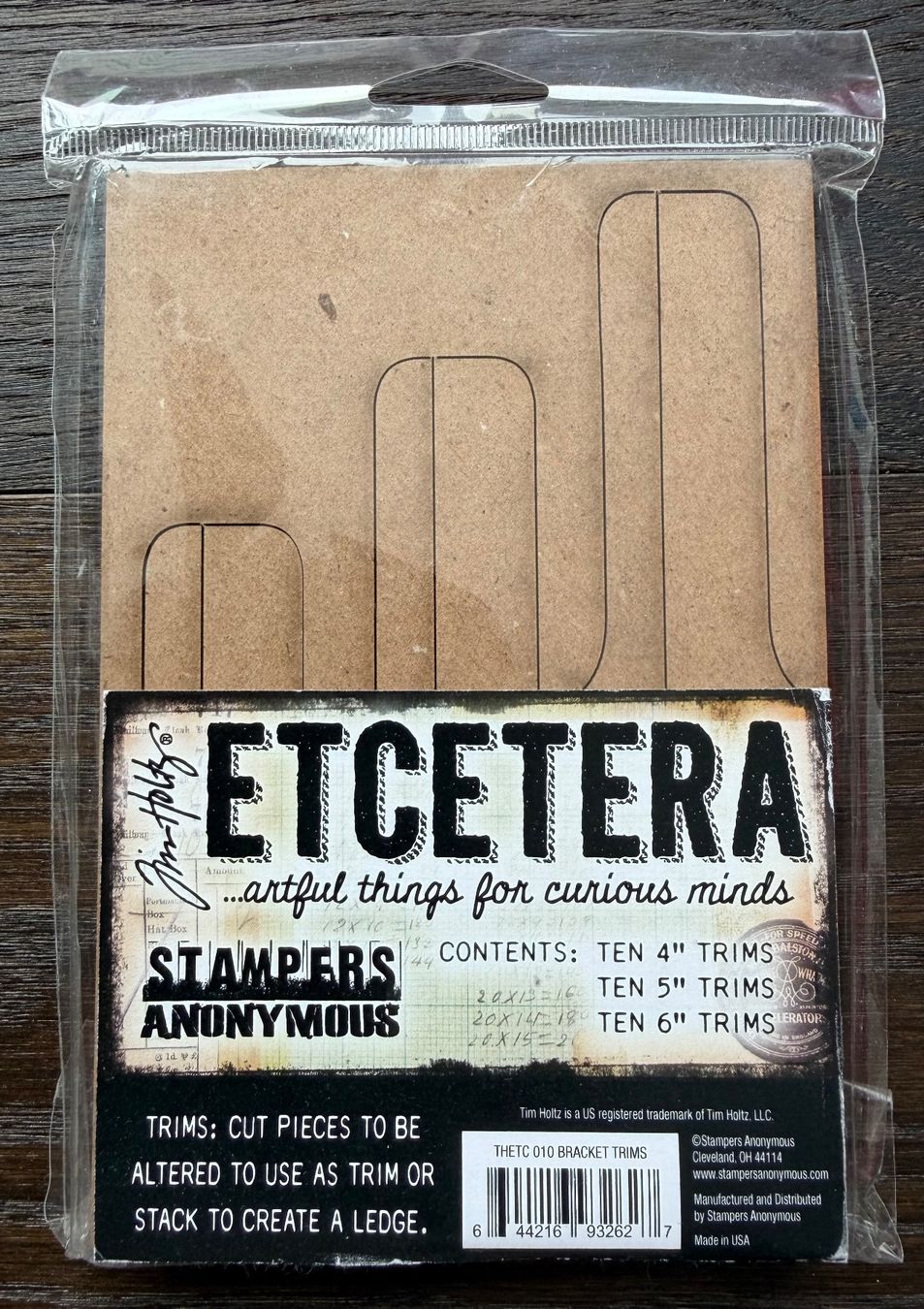 Tim Holtz Sciablone: Tim Holtz / Stampers Anonymous Etcetera – Nuovo e nell'imballaggio originale da Zürich venduto da Sunset69
