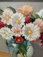 Vintage Floral Oil Painting - Signed A. Bruno 94 - Framed