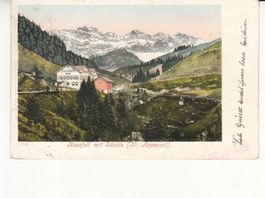 Rossfall Säntis 1909