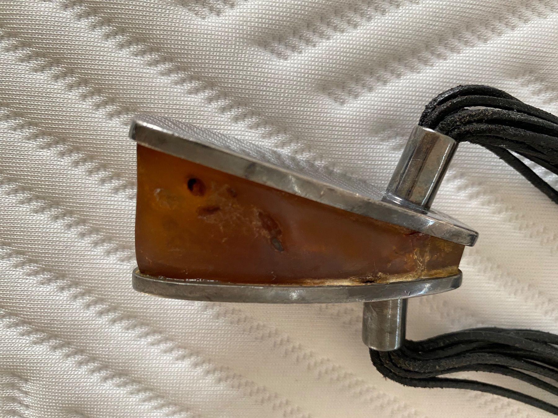 Catenine: Hochwertiger Bernstein und Silber 925-   LP 950.- – Usato da Buchs-ZH venduto da rivella55 8