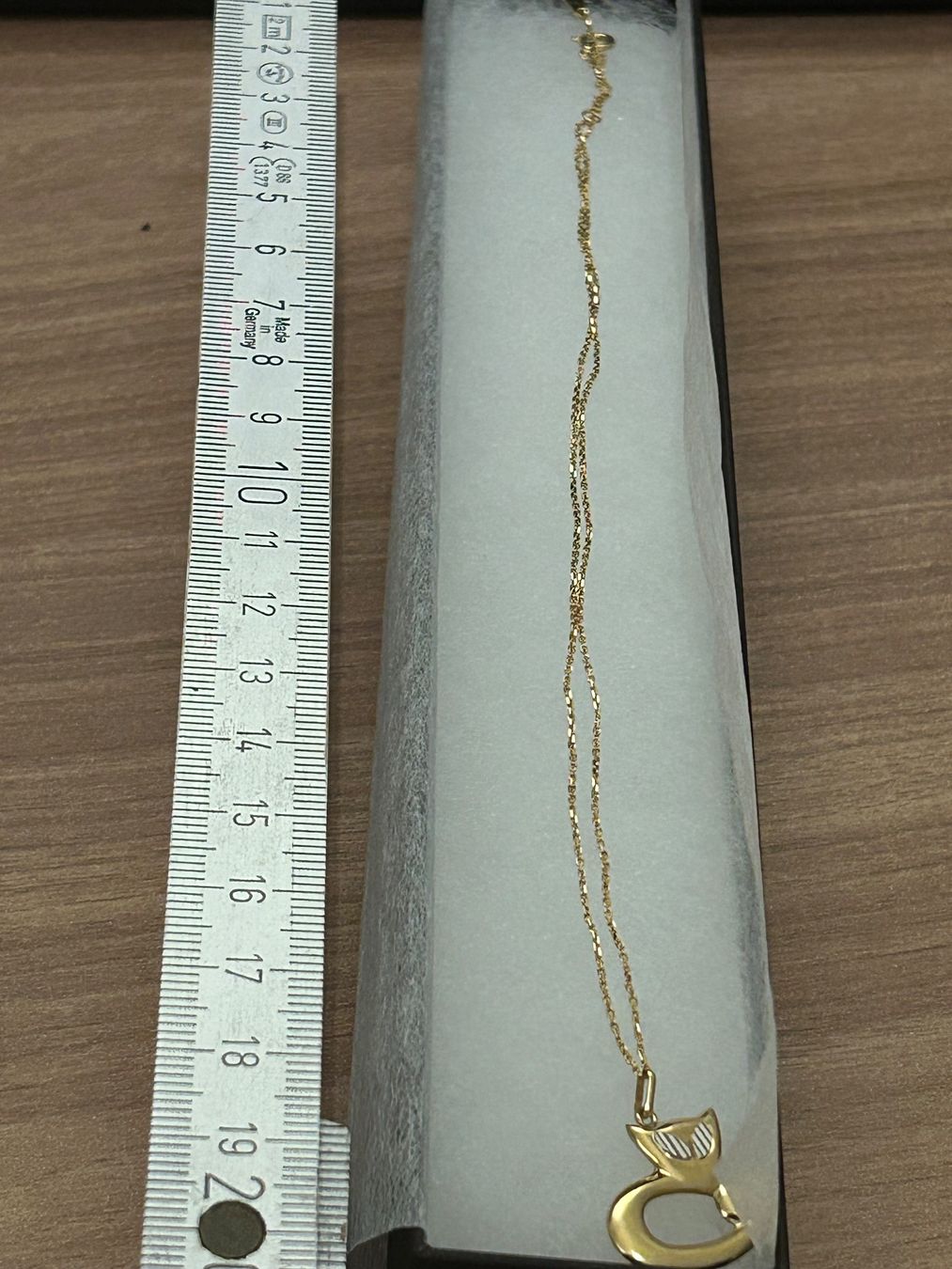 Catenine: Echtes 750er Gold Katzenhalskette – Usato da Tägerwilen venduto da jna_5zmg 7