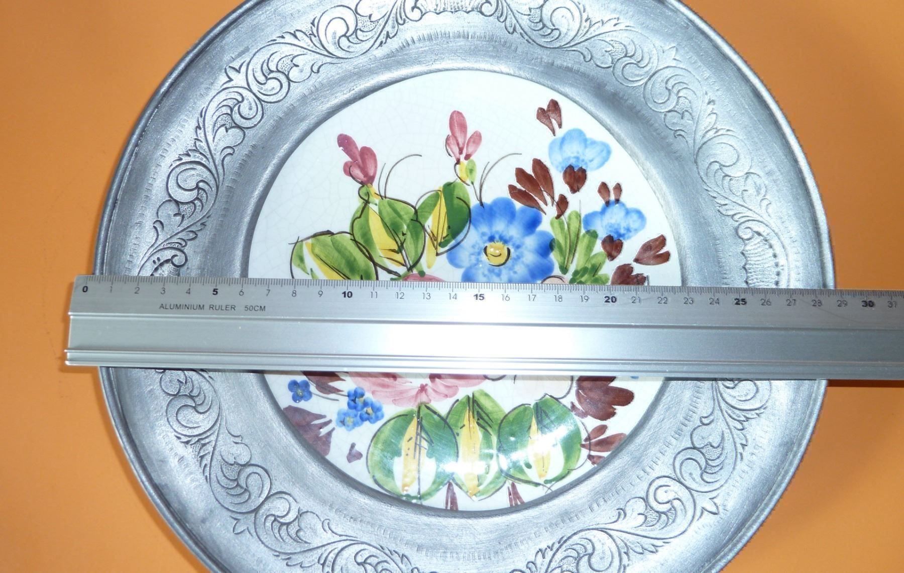 Piatti: Wandteller antik D ca. 29 cm – Usato da Siebnen venduto da GluckPilz5684 8