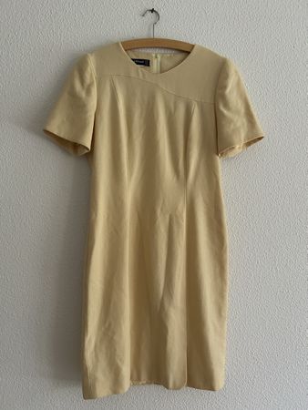 Robe d'été Louis Féraud vintage en laine et soie T38