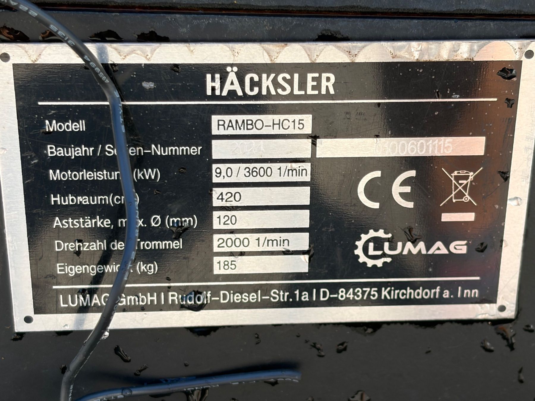 Häcksler: Holzhäcksler – Gebraucht aus Murgenthal von asc_l9rb 5