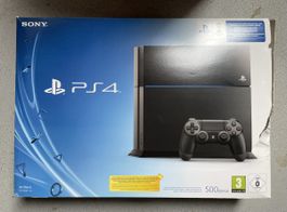 Sony PlayStation 4 PS4 500GB Jet Black mit zwei Controllern