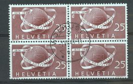 295 Viererblock gestempelt