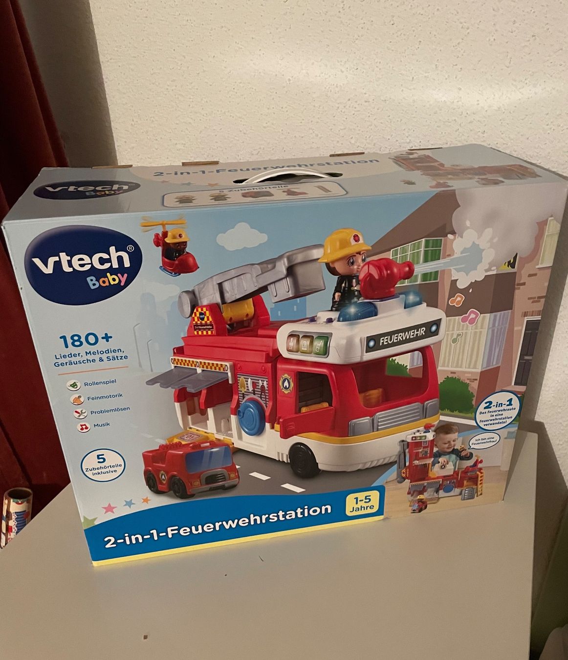 Vtech Giocattoli: VTech 2-in-1-Feuerwehrstation- new – Nuovo (secondo la descrizione) da Bellevue venduto da utilisatratice