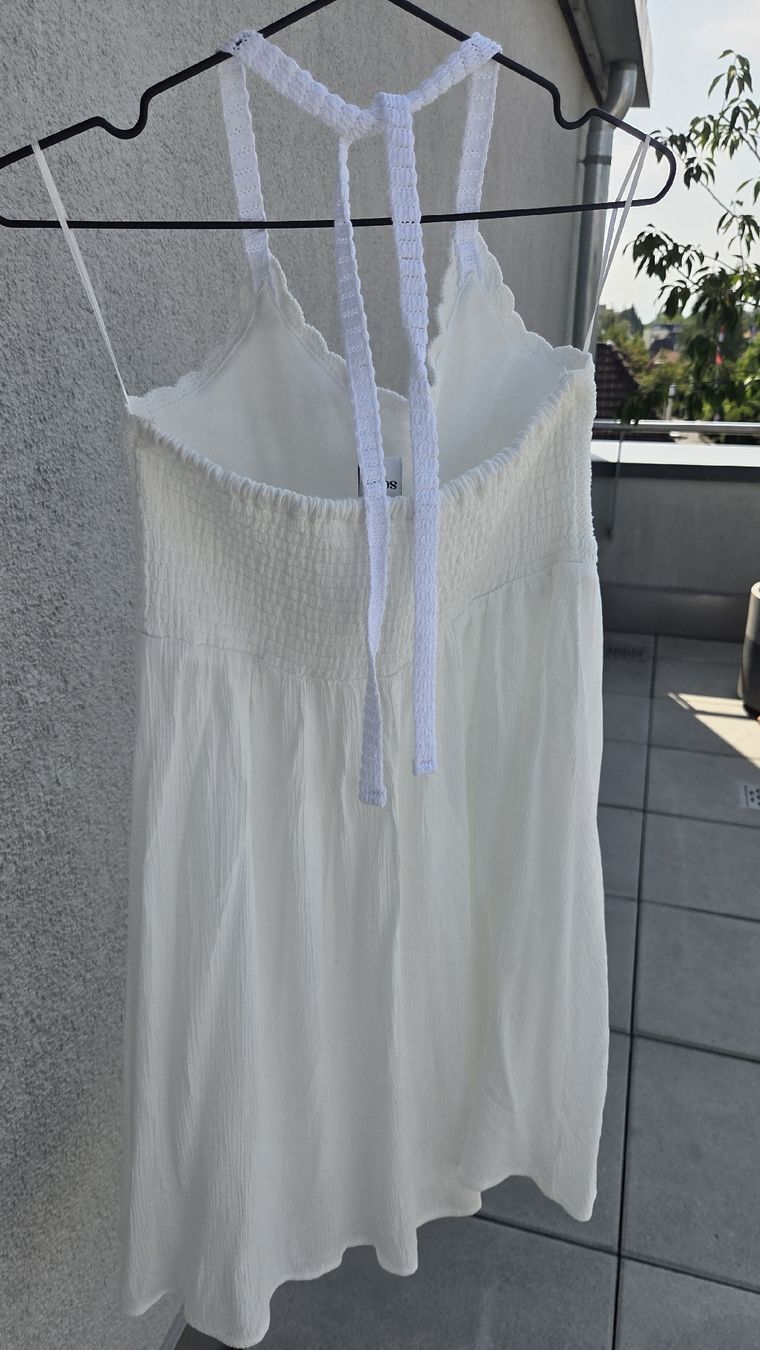 Vestiti: Weisses Halterneck Kleid -  Grösse S – Usato da Wohlen AG venduto da steffi_Bee 5