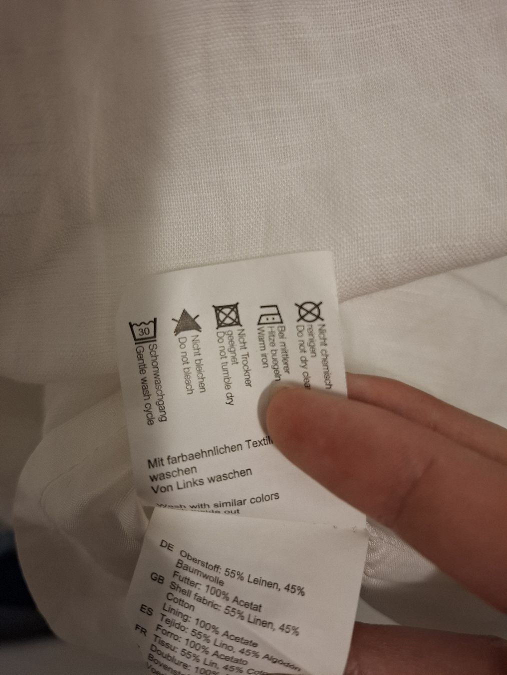 S.Oliver Kleider: s.Oliver Sommerkleid, Gr.34, Weiss, 55% Leinen – Gebraucht aus Rotkreuz von PrelovedPicks 3