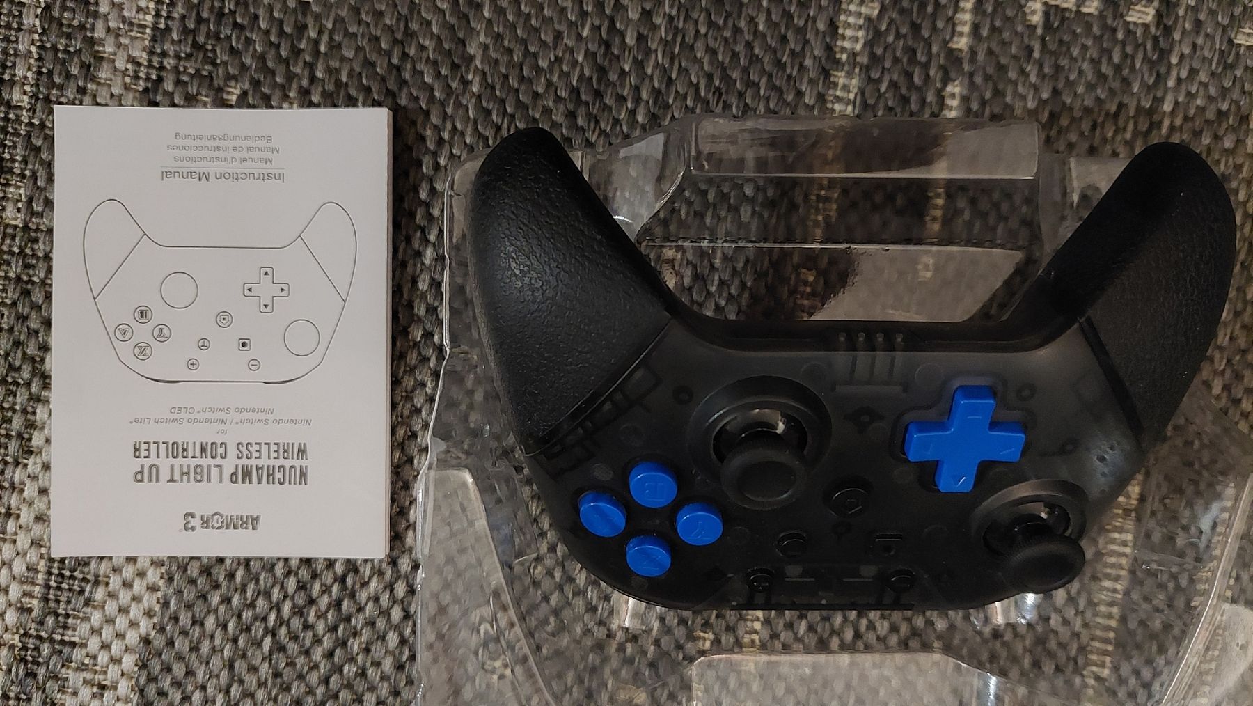 Spiele: Armor 3 Nuchamp Light Up Nintendo Switch Controller – Neu (gemäss Beschreibung) aus Egolzwil von mobiledeluxe 5