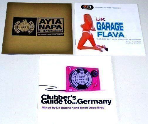 CD: 3 double CD's - Sash!, DJ EZ, CRW, Maxee, David Anthony, – Usato da Unterbäch VS venduto da diquq