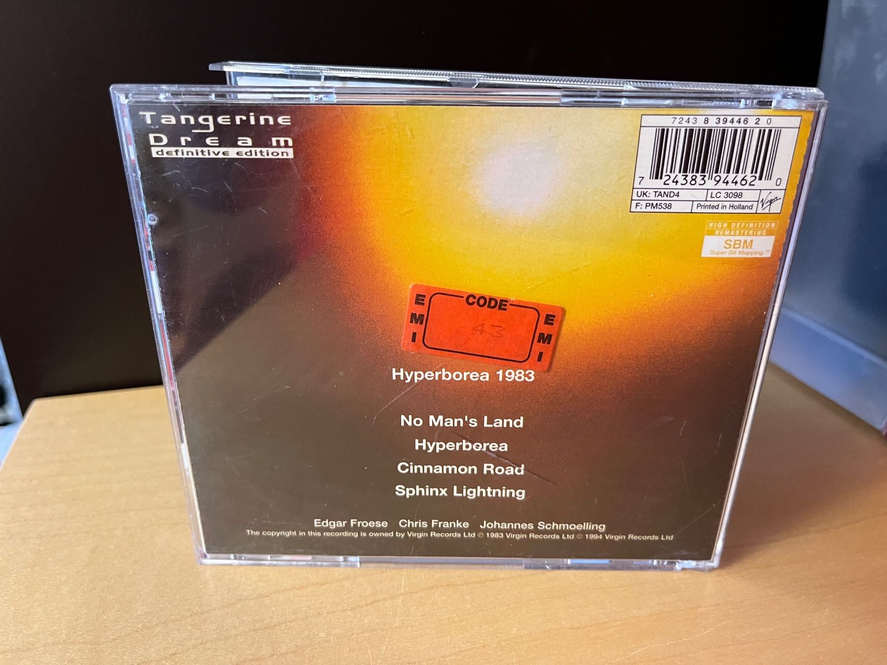 CDs: Tangerine Dream - Hyperborea - HI21C – Gebraucht aus Küsnacht ZH von swisssales.net 1