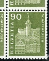 Abart: 368 / 368.2.01 / 368.Ab1 Doppelprägung Munot, 1960