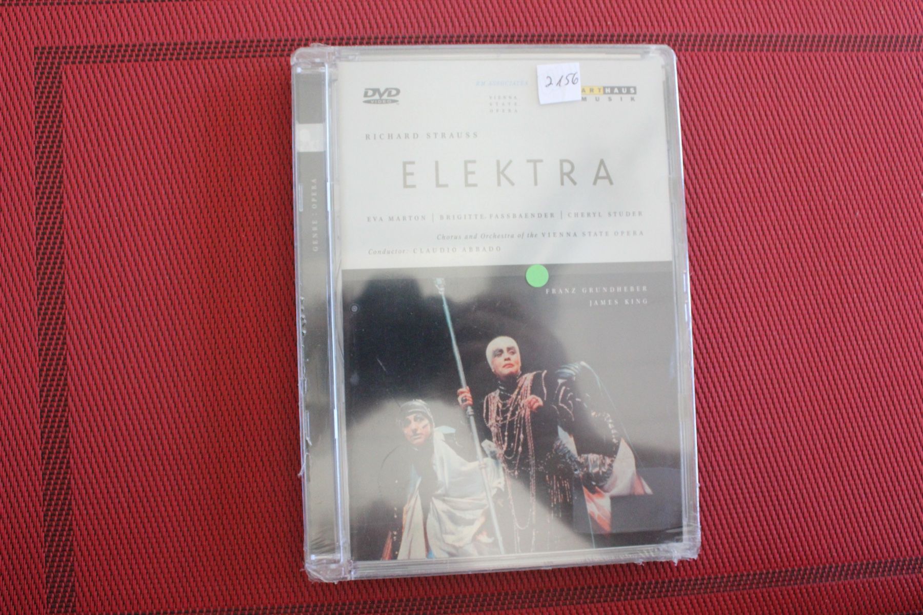 Alle DVDs: DVD " RICHARD STRAUSS - ELEKTRA " MIT EVA MARTON & BRIGITTE – Neu und originalverpackt aus Geroldswil von Schlumpfine1973