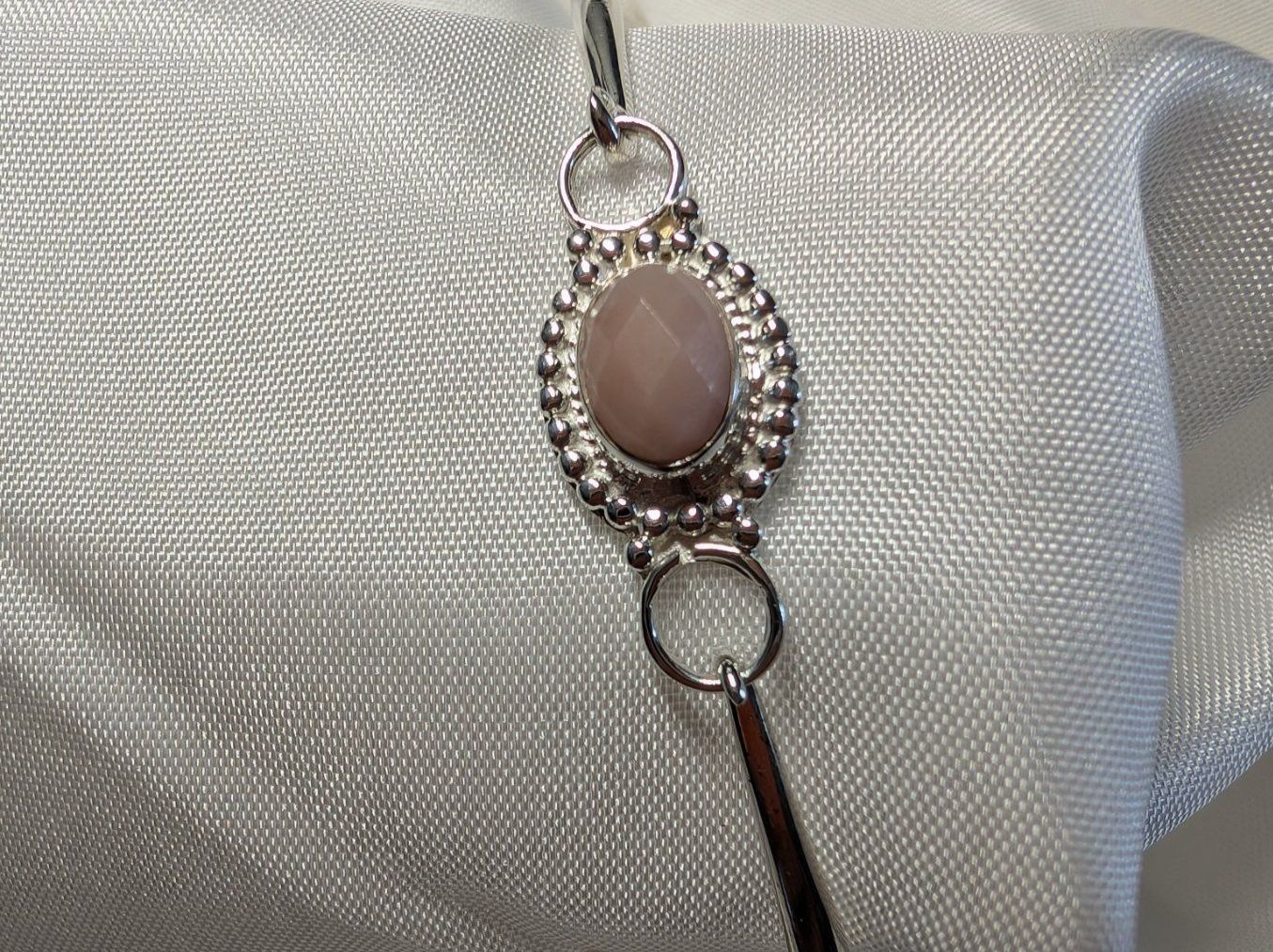 Bracciali & Braccialetti: Silberarmreif 925 mit Andenopal, neu – Nuovo (secondo la descrizione) da Ermatingen venduto da Hanni_und_Nanni 1