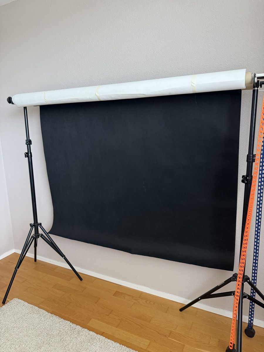 Sonstiges Zubehör: Photo background stand, white paper backdrop, used condition – Gebraucht aus Aarburg von ane_vp2b 1